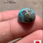 Radiance in Afghan Turquoise: Spotlight on a 12.20ct Cabochon
