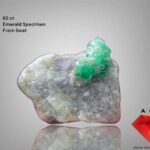 62 ct Swat Emerald: A Grand Crystal of Vibrant Green