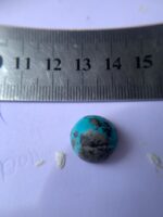 Radiance in Afghan Turquoise: Spotlight on a 12.20ct Cabochon - Image 2