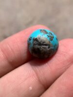 Radiance in Afghan Turquoise: Spotlight on a 12.20ct Cabochon - Image 11