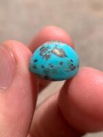 Radiance in Afghan Turquoise: Spotlight on a 12.20ct Cabochon - Image 13