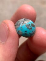 Radiance in Afghan Turquoise: Spotlight on a 12.20ct Cabochon - Image 14