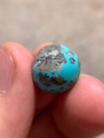 Radiance in Afghan Turquoise: Spotlight on a 12.20ct Cabochon - Image 15