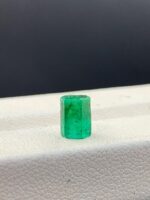 Swat Emerald | 1.10 Carat Raw Hexagonal Crystal Gemstone - Image 5