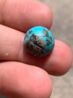 Radiance in Afghan Turquoise: Spotlight on a 12.20ct Cabochon - Image 5