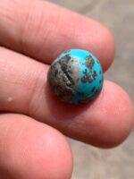 Radiance in Afghan Turquoise: Spotlight on a 12.20ct Cabochon - Image 6