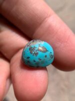 Radiance in Afghan Turquoise: Spotlight on a 12.20ct Cabochon - Image 8