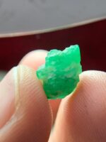 A Closer Look at a 3.94-Carat Swat Emerald Crystal: Nature's Green Treasure - Image 4