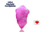 3.555ct Afghan Ruby Crystal – Natural Red Gemstone