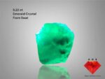 Broad & Shallow: 5.22 ct Emerald Crystal from Swat Valley