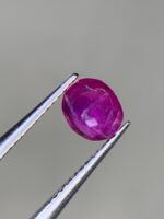 Gemstone Feature: 0.750ct Natural Faceted Afghan Ruby (5.56 x 4.92 x 3.44 mm) - Image 3