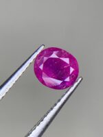 Gemstone Feature: 0.750ct Natural Faceted Afghan Ruby (5.56 x 4.92 x 3.44 mm) - Image 4