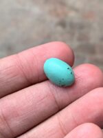 Petite Gem, Big Heart — 6.40 ct Afghan Turquoise Cabochon - Image 6
