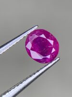 Gemstone Feature: 0.750ct Natural Faceted Afghan Ruby (5.56 x 4.92 x 3.44 mm) - Image 7
