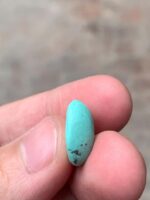 Petite Gem, Big Heart — 6.40 ct Afghan Turquoise Cabochon - Image 7