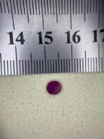Gemstone Feature: 0.750ct Natural Faceted Afghan Ruby (5.56 x 4.92 x 3.44 mm) - Image 8