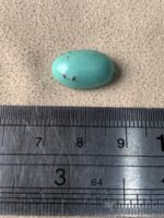 Petite Gem, Big Heart — 6.40 ct Afghan Turquoise Cabochon - Image 8