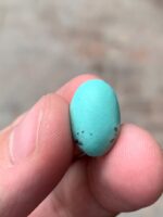 Petite Gem, Big Heart — 6.40 ct Afghan Turquoise Cabochon - Image 11