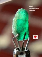 The Appeal of Swat Emerald Crystals: Spotlight on a 0.90ct Gem