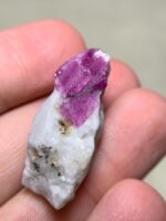Crimson Legacy 36.20ct Afghan Ruby Specimen with Impressive Length & Color - Image 4