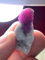 Crimson Legacy 36.20ct Afghan Ruby Specimen with Impressive Length & Color - Image 5