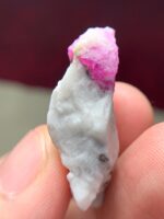 Crimson Legacy 36.20ct Afghan Ruby Specimen with Impressive Length & Color - Image 6