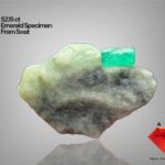 52.15 Carat Swat Emerald Specimen – Large Natural Crystal Display Piece