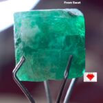 A Majestic Wonder: 4.94 Carat Swat Emerald Crystal