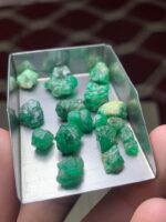 Swat Valley Emerald Rough Lot — 56.30 Carats - Image 13