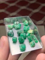 Swat Valley Emerald Rough Lot — 56.30 Carats - Image 6