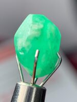 3.27ct Swat Emerald Crystal – Natural Geometry with Deep Green Glow - Image 5