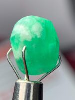 3.27ct Swat Emerald Crystal – Natural Geometry with Deep Green Glow - Image 6