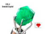 1.55ct Swat Emerald Crystal: Pakistan Gemstone