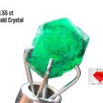 1.55ct Swat Emerald Crystal: Pakistan Gemstone