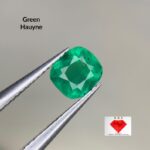 Most Rare 0.50 ct Green Hauyne from Badakhshan, Afghanistan