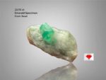 23.70ct Swat Emerald Specimen, Pakistan Gemstone