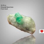 23.70ct Swat Emerald Specimen, Pakistan Gemstone