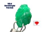 Rare 1.82ct Swat Emerald Crystal – Sleek, Natural Green Beauty (9.33 x 6.33 x 3.43mm)