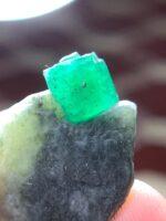23.50 Carat Swat Emerald Specimen – Subtle Beauty in Miniature - Image 3