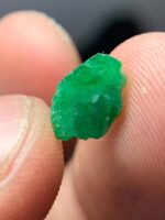 Rare 1.82ct Swat Emerald Crystal – Sleek, Natural Green Beauty (9.33 x 6.33 x 3.43mm) - Image 3