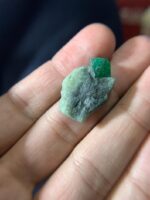 23.50 Carat Swat Emerald Specimen – Subtle Beauty in Miniature - Image 4