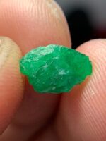 Rare 1.82ct Swat Emerald Crystal – Sleek, Natural Green Beauty (9.33 x 6.33 x 3.43mm) - Image 4