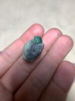 23.50 Carat Swat Emerald Specimen – Subtle Beauty in Miniature - Image 5