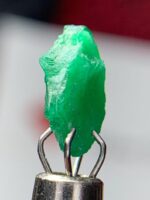 Rare 1.82ct Swat Emerald Crystal – Sleek, Natural Green Beauty (9.33 x 6.33 x 3.43mm) - Image 7