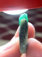 23.50 Carat Swat Emerald Specimen – Subtle Beauty in Miniature - Image 8