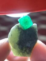 23.50 Carat Swat Emerald Specimen – Subtle Beauty in Miniature - Image 9