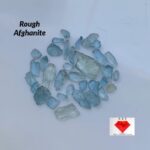 Most Rare 13.60 ct Rough Fluorescent Afghanite from Badakhshan, Afghanistan