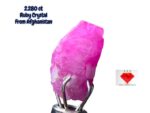 2.80ct Afghan Ruby Crystal – Vivid Red Untreated Gemstone