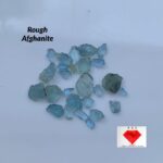 Most Rare 13.85 ct Rough Fluorescent Afghanite from Badakhshan, Afghanistan
