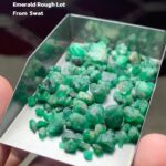Exploring a 51.60ct Emerald Rough Lot from Swat Valley